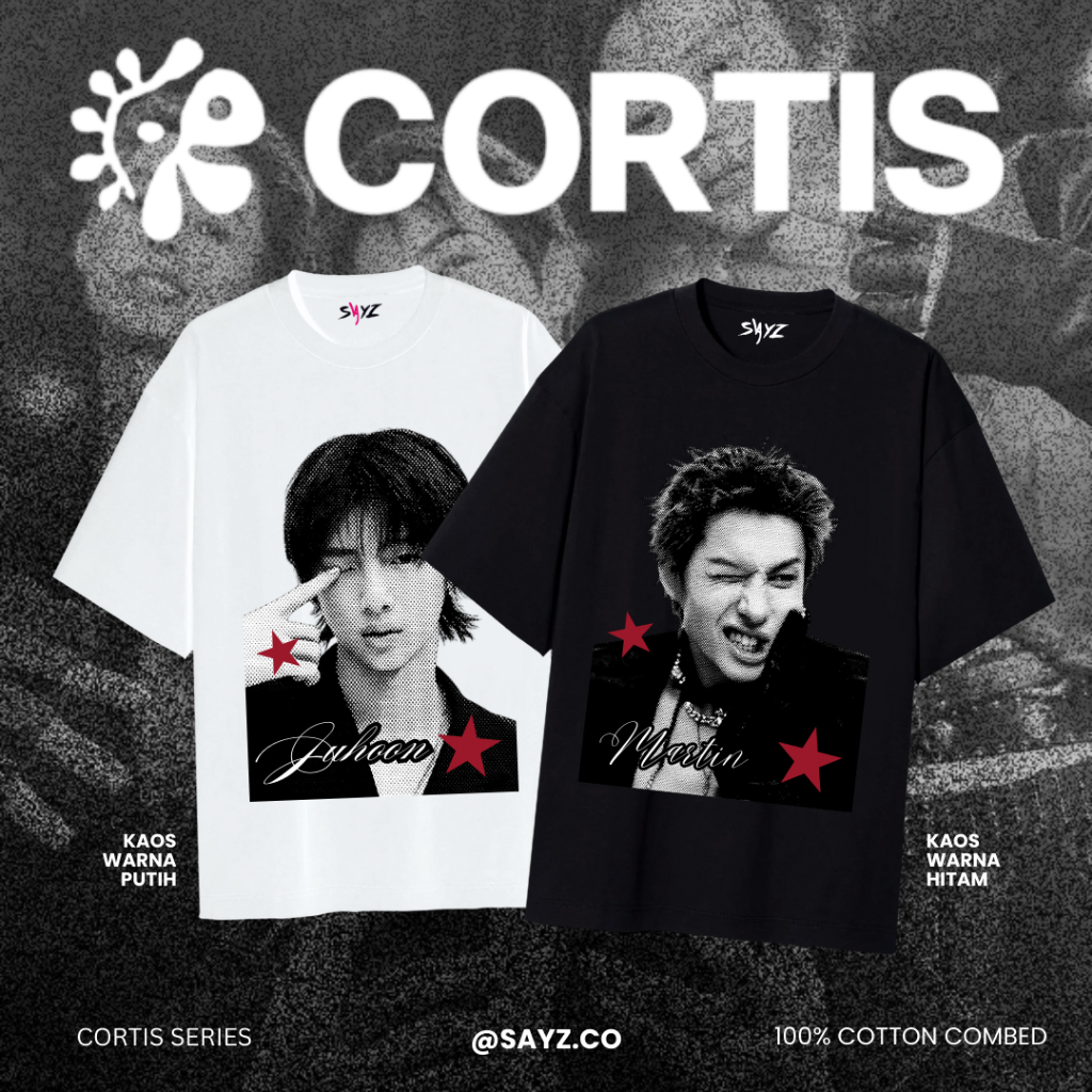 [ READY ] เสื้อยืด Cortistic - Martin James Keonho Juhoon Seonghyeon - ngortis kpop เสื้อยืดพีซี corpistic อัลบั้ม