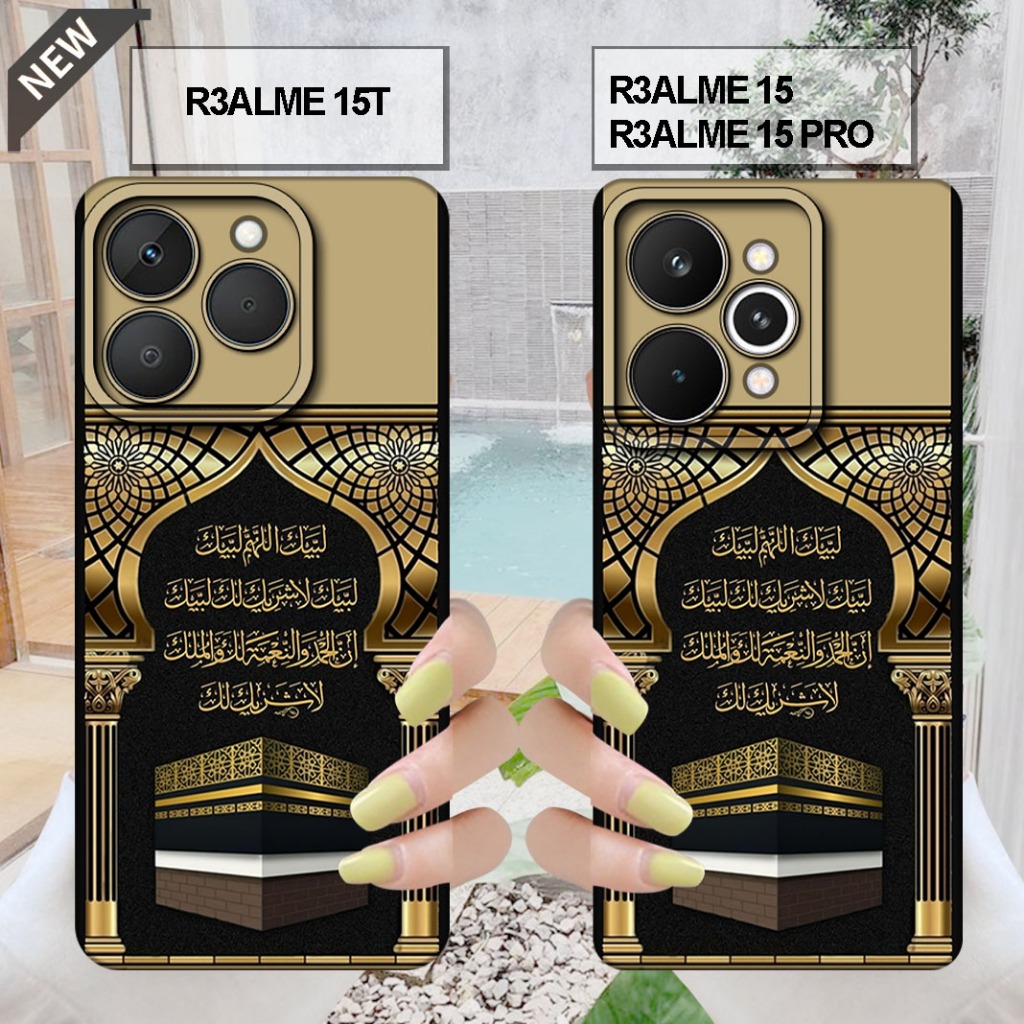 เคส REALME 15 2025 _ เคส REALME 15T 2025_ เคส REALME 15 PRO - เคสซิลิโคนสีดําใสสุดเท่