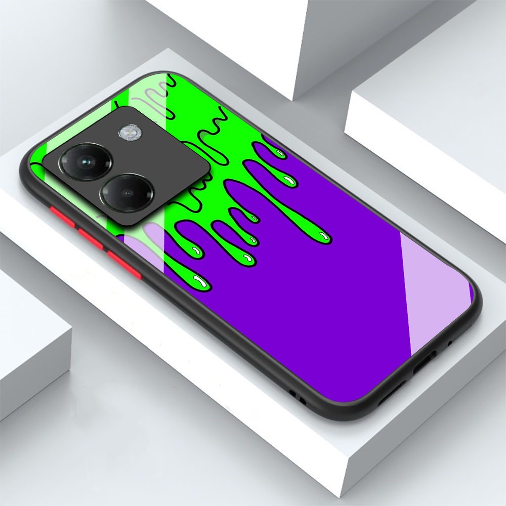 HP KK48 SOFTCASE GLASS GLASS GLASS GLASS XIAOMI POCO M7 PRO 5G CASING TPU GLASS BE USED สําหรับทุกปร