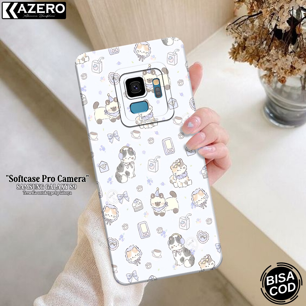 KAZEERO กรณี Samsung Galaxy S9 แฟชั่นกรณีการ์ตูน Softcase Samsung Galaxy S9 ซิลิโคน Pro ปลอกกล้อง Sa