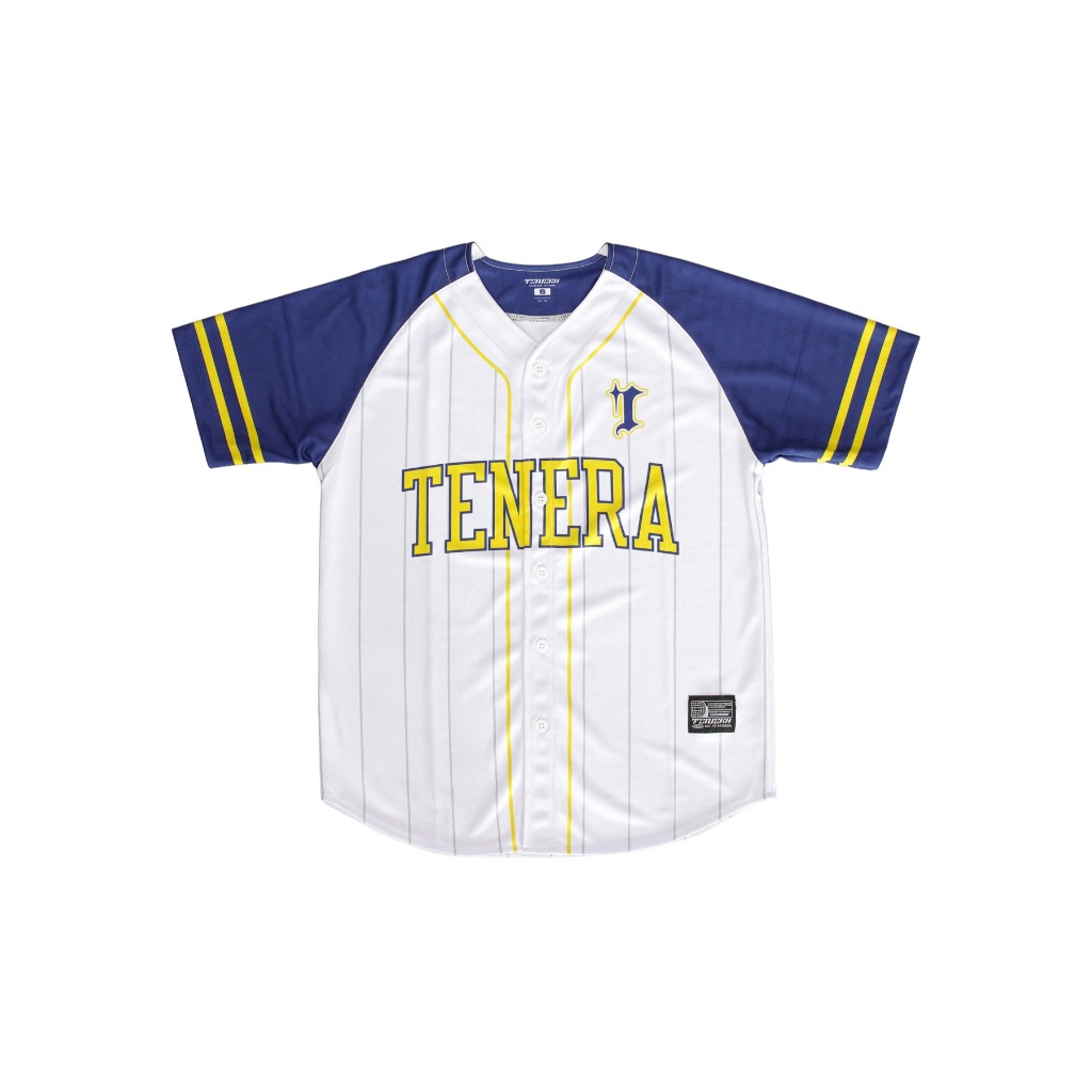 เสื้อเบสบอล TENERA White Orion