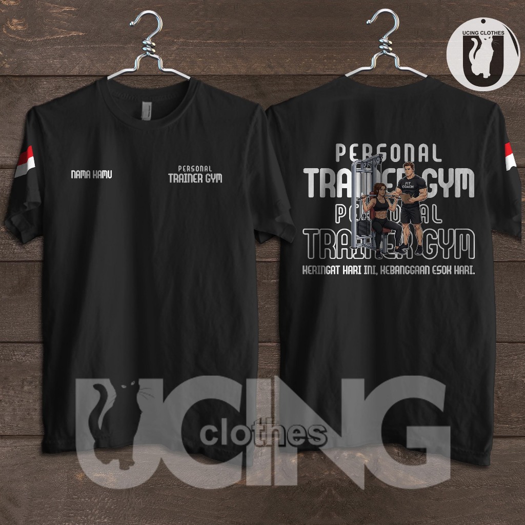 Personal Trainer Gym T-Shirt Free Distro T-Shirt Name