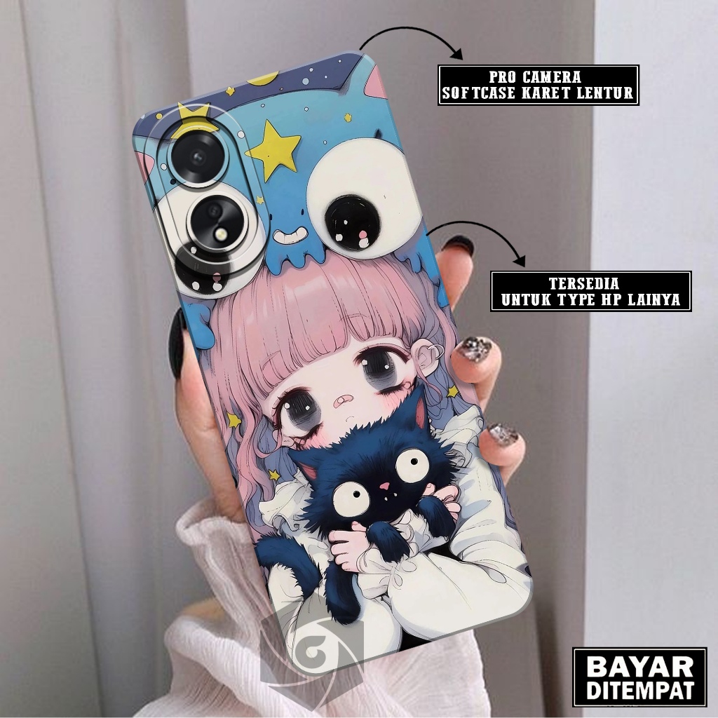 HP เคส Oppo A18 ใหม่ล่าสุด 2023 - เคส Oppo A18 Softcase - เคส AIRO - เคส Oppo A18 - เคส Oppo A18 - เ