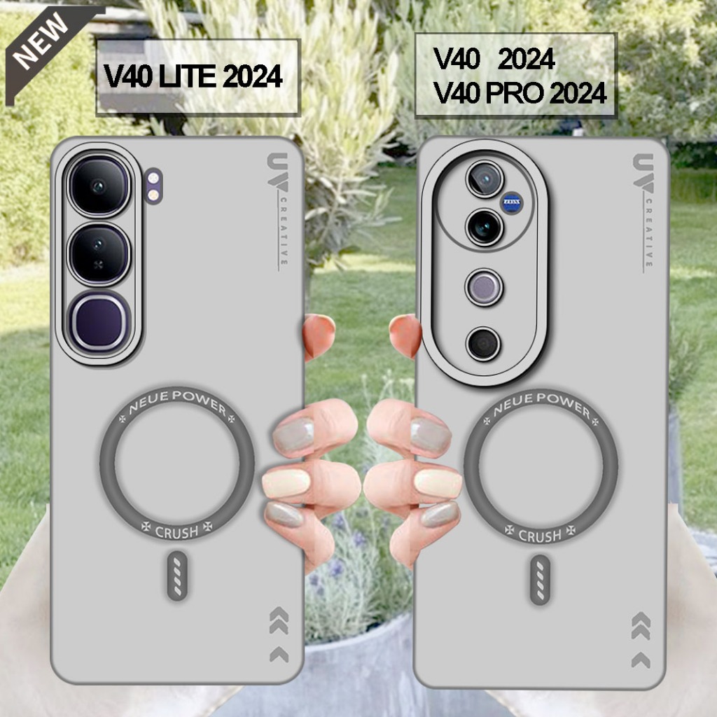 เคส VIVO V40 _เคส VIVO V40 PRO และเคส VIVO V40 LITE - เคสซิลิโคนสีดําสุดเท่ ยืดหยุ่น ใส