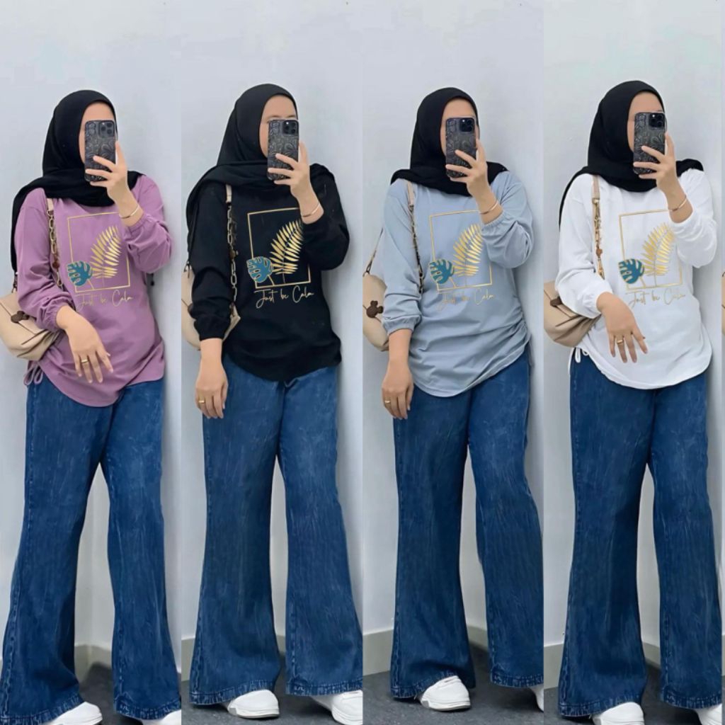 LEAF JEANS SET ชุดผู้หญิง ONE SET