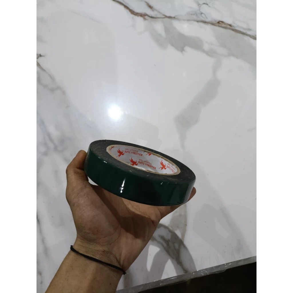 HIJAU Knight Double Tape Foam Foam Foam 24x5Yard 24 x 5 Yard Green Good