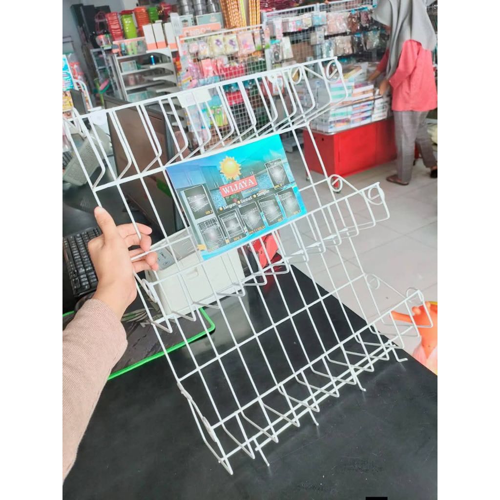 WIJAYA ชั้นวางเหล็กจัมโบ้ / ชั้นวางของในครัว WIJAYA / ชั้นวางจาน WIJAYA