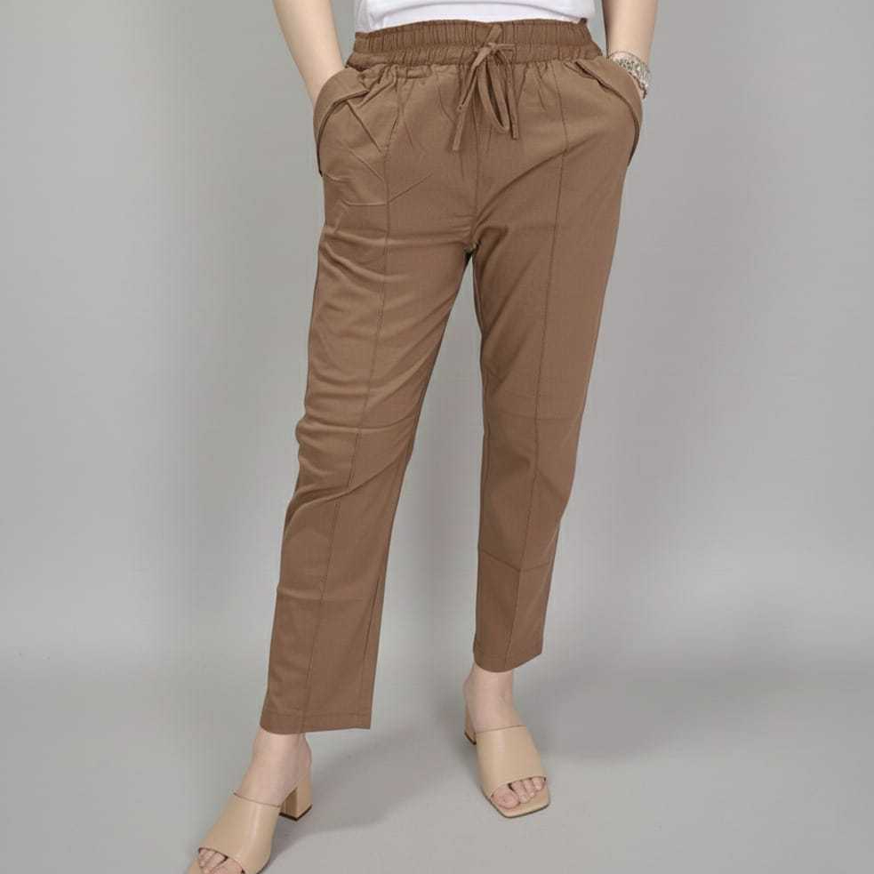 SIMPLE ME BAGGY LONG PANTS / PLAIN BAGGY LONG PANTS