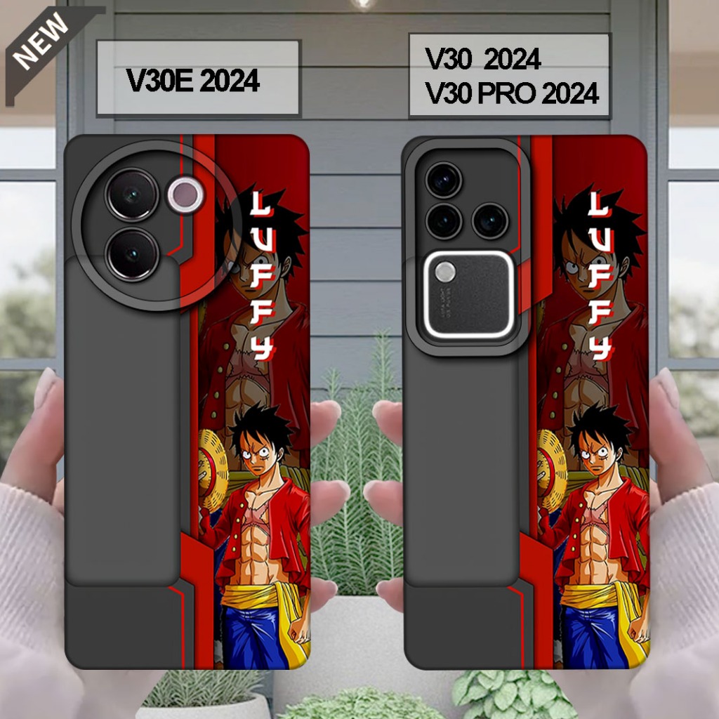 เคส VIVO V30 _เคส VIVO V30E _เคส VIVO V30 PRO _เคสซิลิโคนสีดําหนายืดหยุ่น