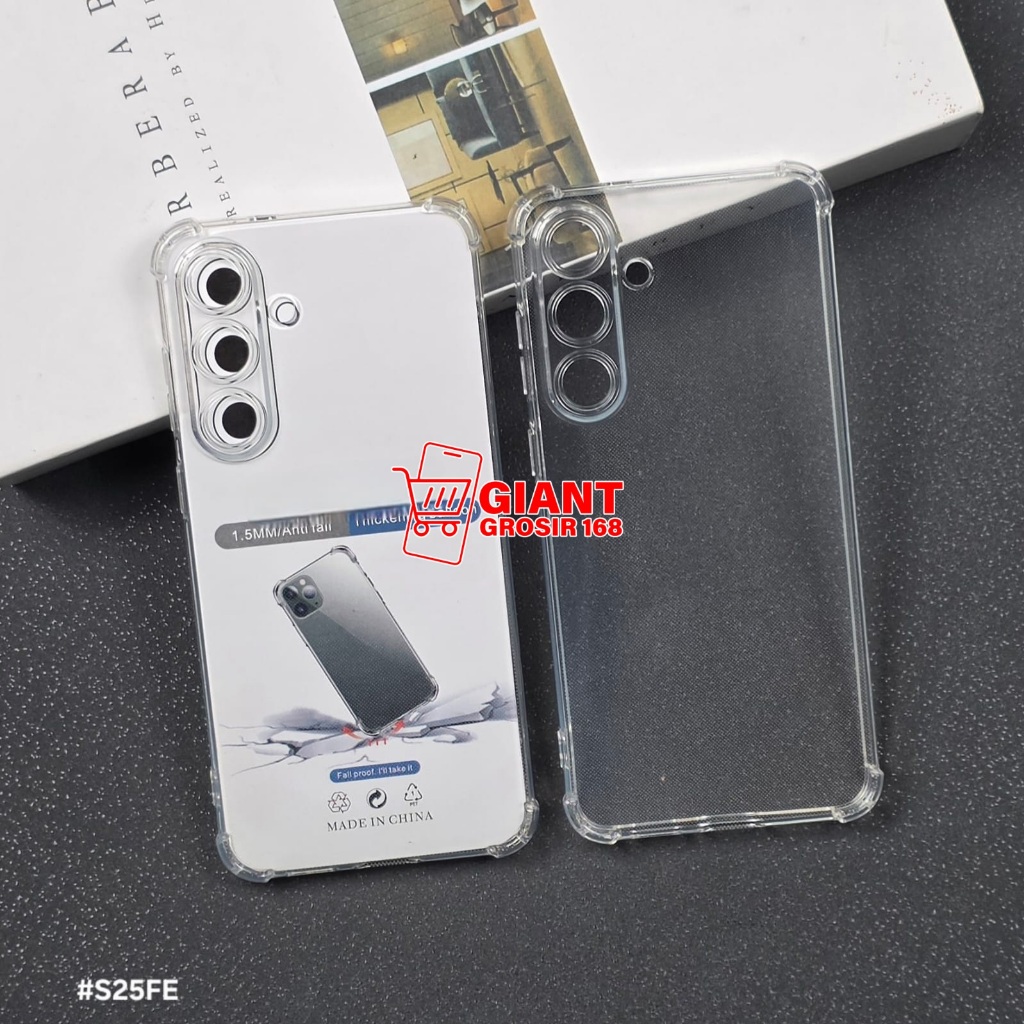Samsung S25 Fe Soft Case Airbag Clear Case Bening Samsung S25 Fe