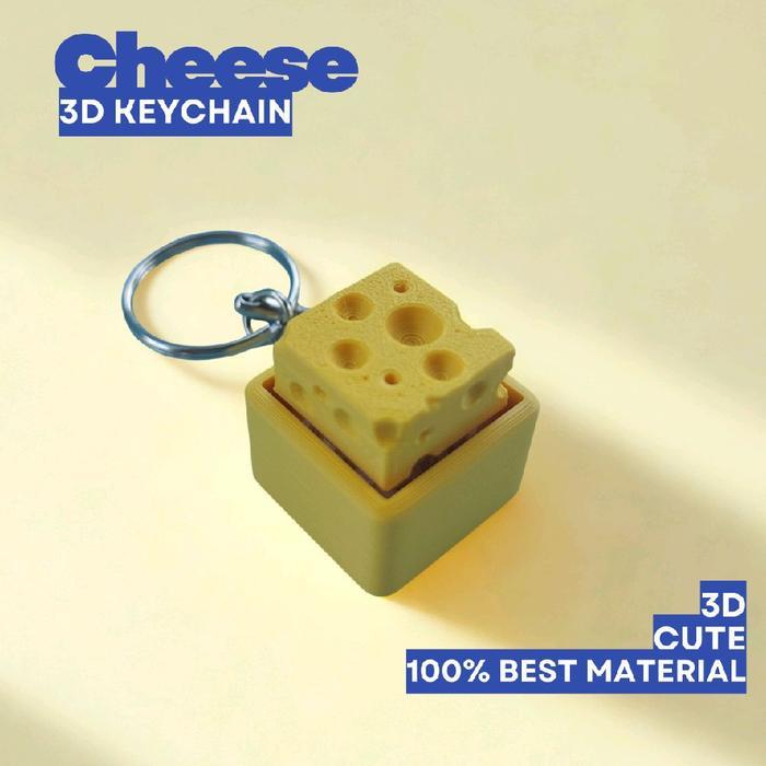 GANTUNGAN Clicker Cheese Key Cheese Clicker Unique Key Clicker Fidget Cheese