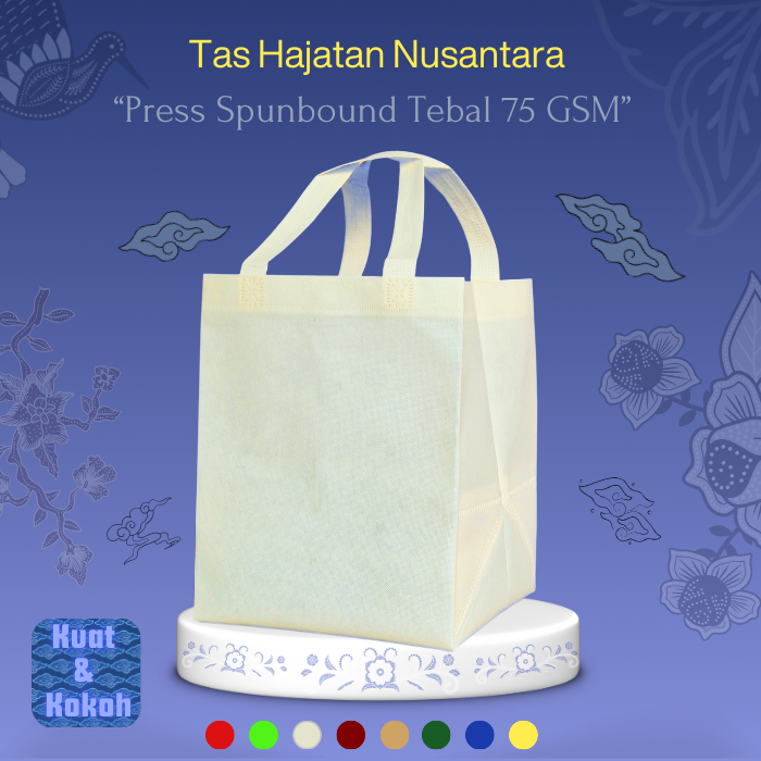 (1 PACK = CONTENTTS 60 ชิ้น) ถุงกดสปันบอนด์หนาพิเศษ 75 แกรม - ขนาด 24x23x30 (R10 B) - ราคาต่อ 1 แพ็ค