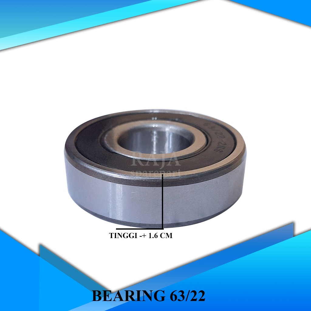 SPARE PARTS BEARING 63/22 / LAHER 6322