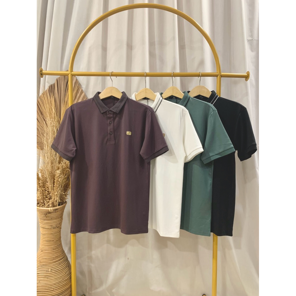 เสื้อยืดคอปก TPD สําหรับผู้ชาย