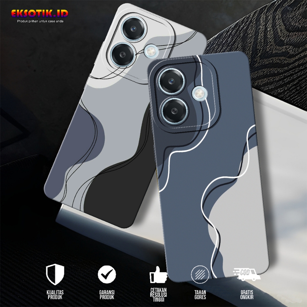 เคส OPPO A5i - เคสโทรศัพท์ OPPO A5i - เคสแฟชั่นล่าสุด - OPPO A5i Silicone - Cool Cute Motif - เคส OP