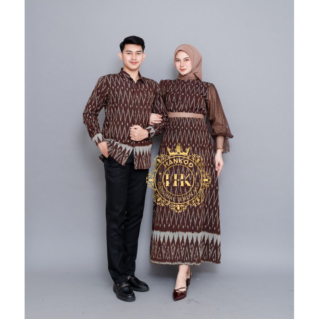 MAHOGONY RAYA WOVEN CLOTHES - WOVEN COUPLE CLOTHES - WOVEN COUPLE CLOTHES - WOVEN DRESS - WOVEN CLOT
