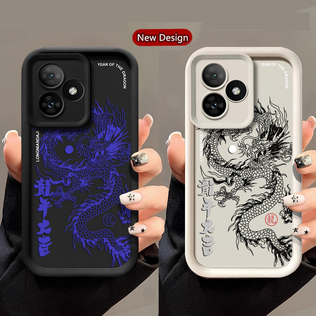 Softcase ยาง Realme C61 C63 C53 C51 C51s - ปลอก Hp Realme C61 C63 C53 C51 C51s - เคส Hp Realme C61 C