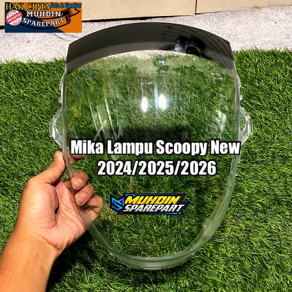 ใหม่ล่าสุด Scoopy ไฟหน้าใหม่ Mica 2024/2025/2026 Gen 6
