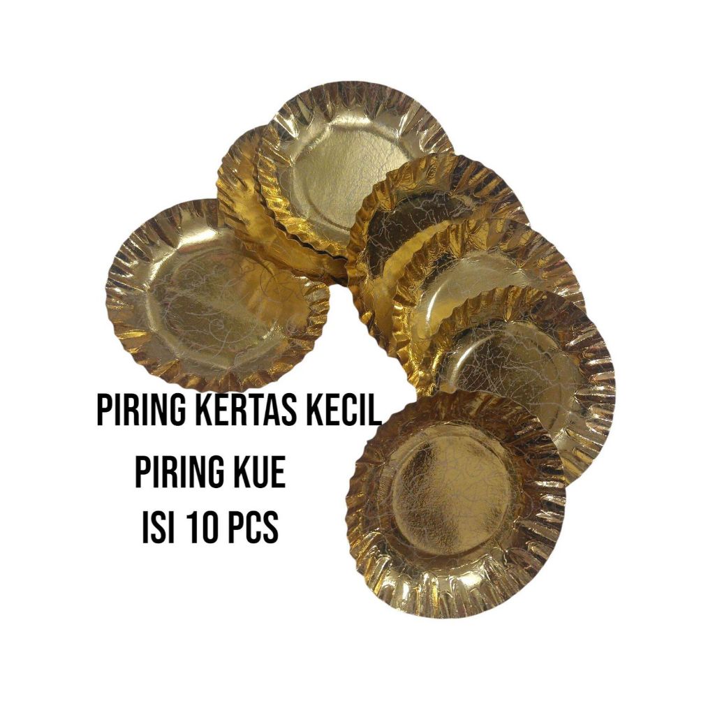 [10 ชิ้น] ECONOMICAL MAS PLATES FOR BIRTHDAY CAKE PAPER