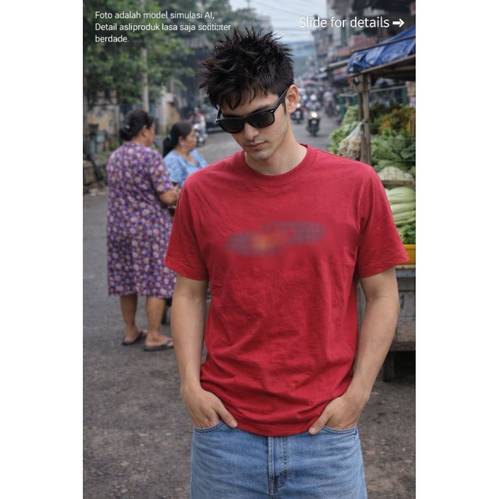 (Vtg 00s) เสื้อยืด N*KE 0R1 ไซส์ S fit M (P60 x L46)