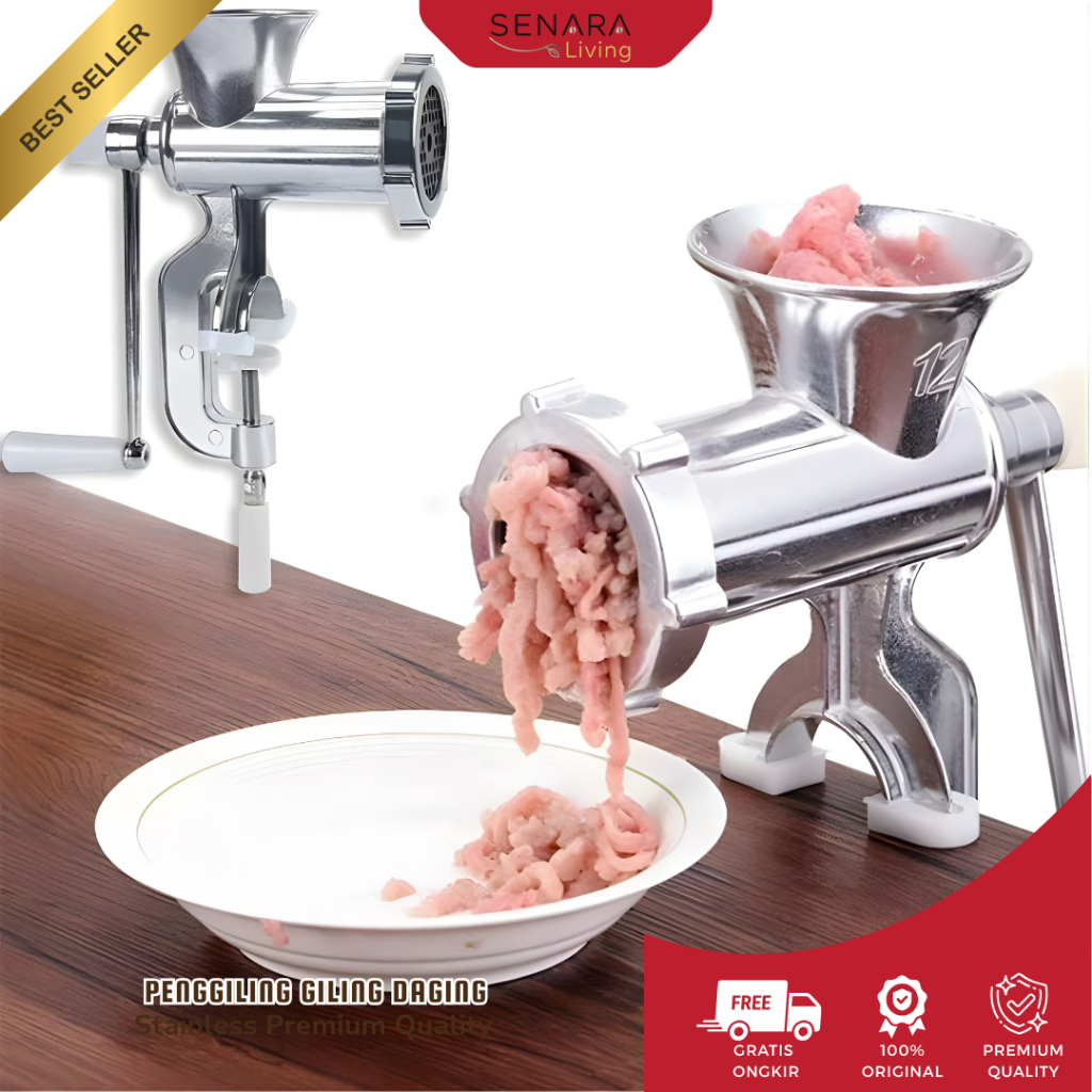 ลาเลีย การดํารงชีวิต เครื่องบดเนื้อแบบใช้มืออเนกประสงค์สําหรับเครื่องเทศถั่วและปลา | JCW-5, JCW-8, J