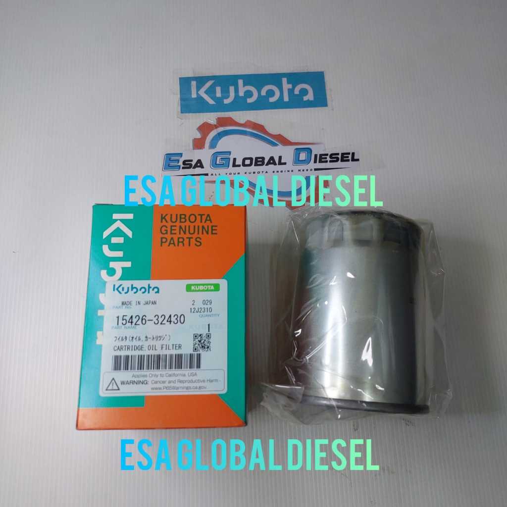 ตลับหมึกกรองน้ํามัน KUBOTA Z482, D722, Z602 15426-32430