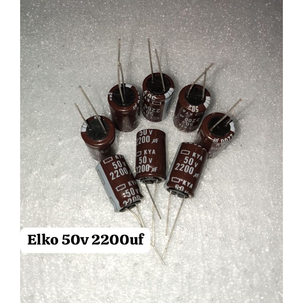 Elko 50v 2200uf Elco 2200uf 50v ของแท้