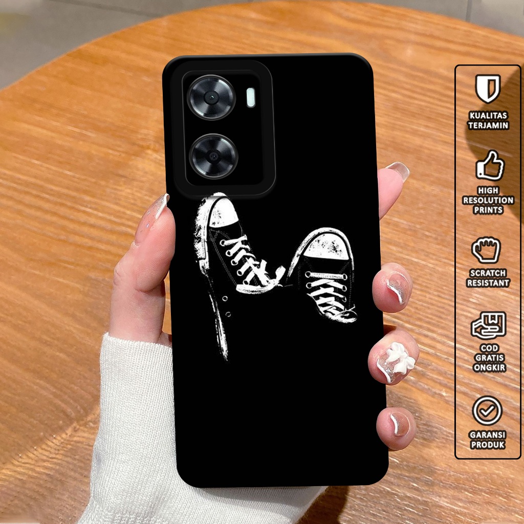 เคสโทรศัพท์ HP สําหรับ Oppo A57 2022 / A77S - เคสโทรศัพท์สําหรับ Oppo A57S / A57 4G (BR - BLCK) - ซิ
