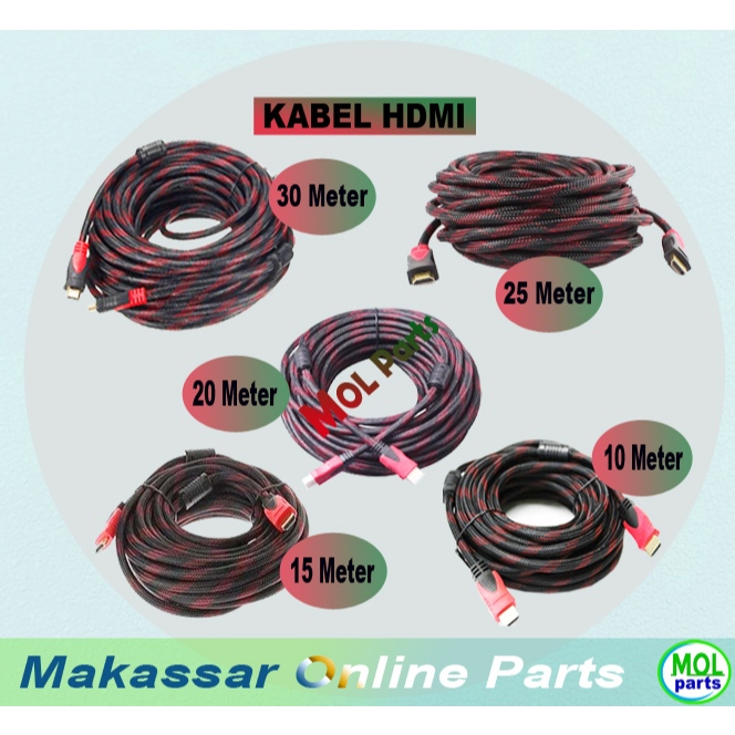 สาย HDMI 10M HDMI 10 เมตร HDMI 15M HDMI 15 เมตร HDMI 20 เมตร HDMI 20M HDMI 25 เมตร HDMI 25M 30 เมตร 