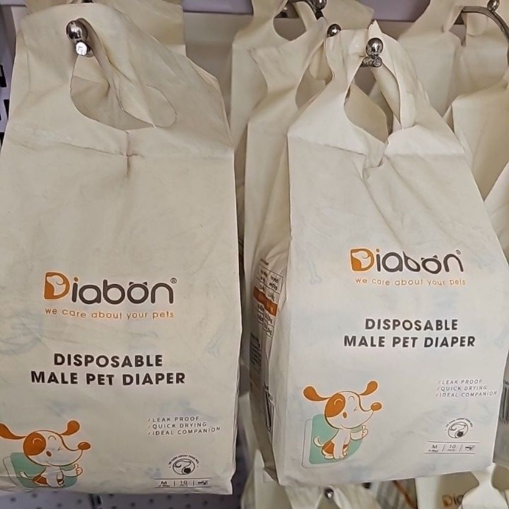 PAMPERS DISPOSABLE DIAPERS PET PAMPERS CAT DOG | ไดบอน