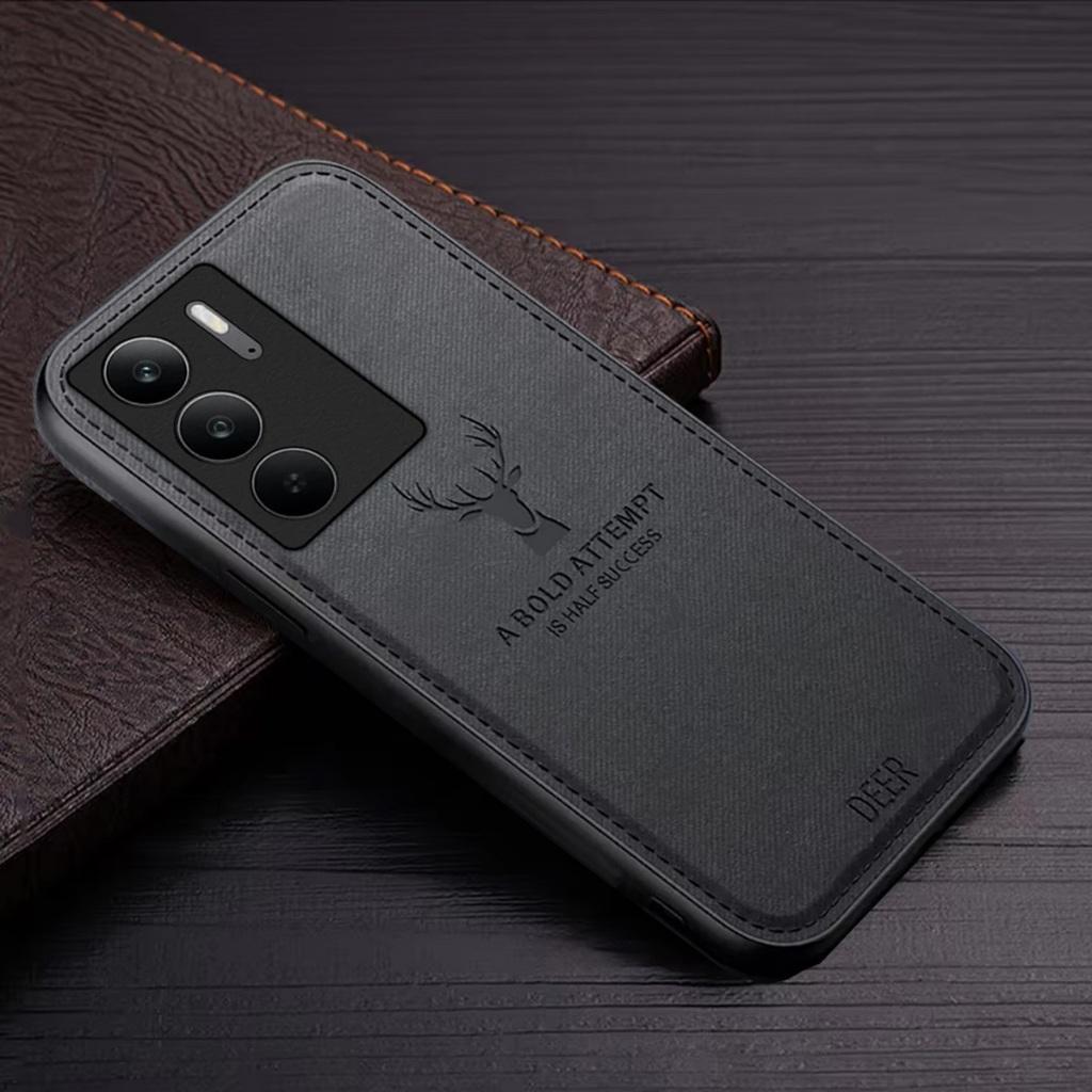 เคสสําหรับRealme C71 / Realme C73 / P3 Liteผ้าผิวกวางปกFundas