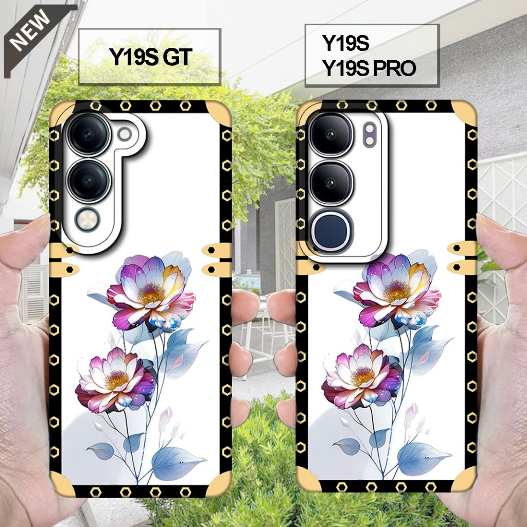 ซิลิโคน VIVO Y19S _เคส Y19S PRO _เคส VIVO Y19S GT _เคส softcase สีดําใสยืดหยุ่นสุดเท่
