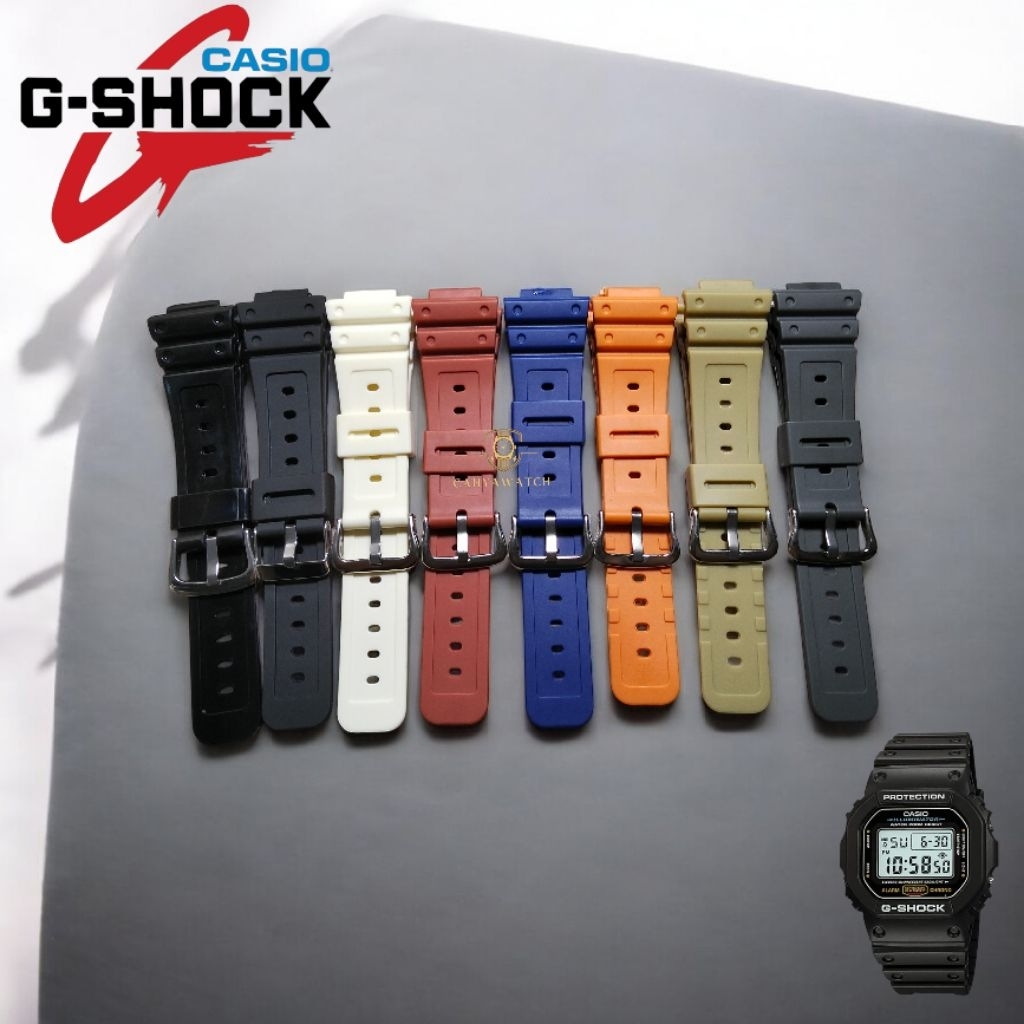 สายนาฬิกา Casio G-Shock Dw5600 Casio Dw 5600 Premium Strap
