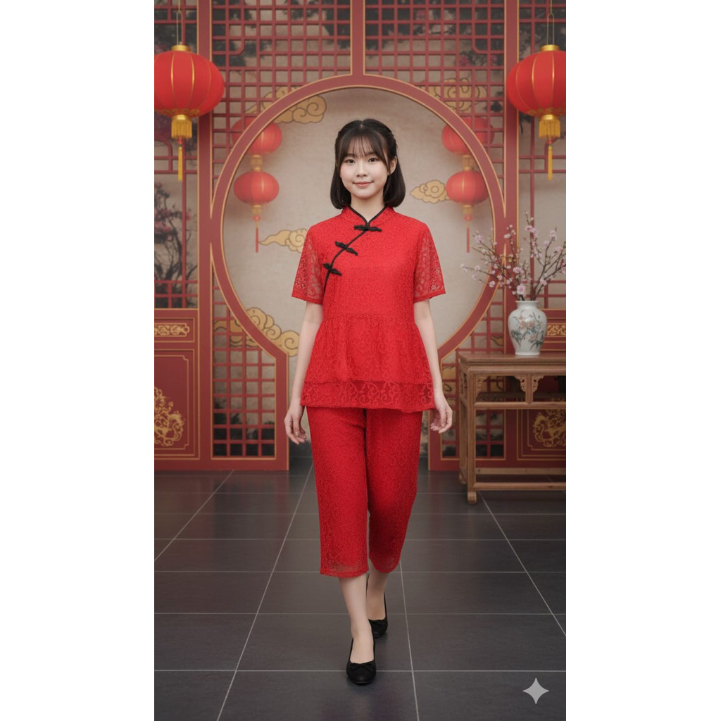 Qibao cheonghai ชุดสําหรับเด็กผู้ใหญ่