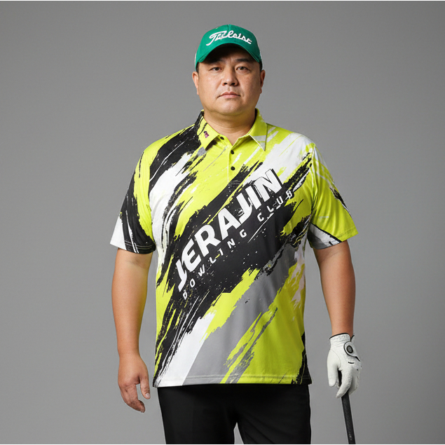 MASTER BIGSIZE GOLF BOWLING เสื้อยืดคอปกโปโล Padel Dryfit เสื้อเทนนิส - สําหรับผู้ชาย