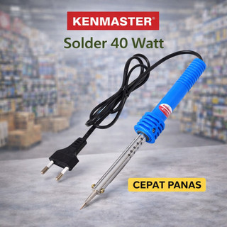 Kenmaster Solderan 40 Watt Besi / Solder Gagang Plastik