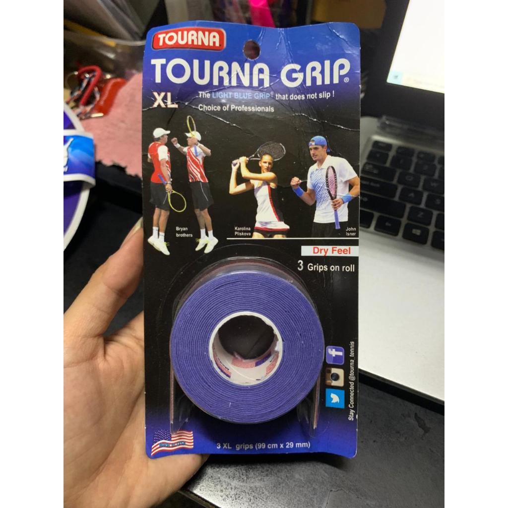 TOURNA GRIP XL ด้ามจับไม้เทนนิส/เทนนิส Overgrip TOURNA GRIP XL Dry Feel ORIGINAL