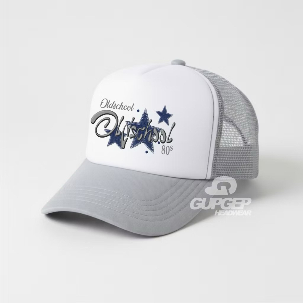Oldschool 80s หมวก Trucker สําหรับผู้ชายและผู้หญิงไม่มี Rules King 93 Cool Trend