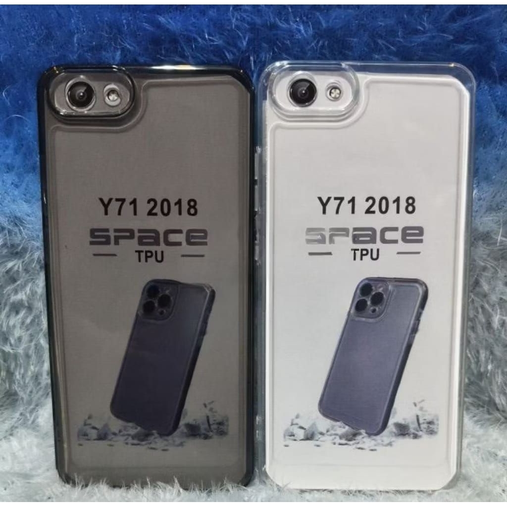 Softcase Case Casing Bening Vivo Y71 Clear Silicone Vivo Y71 2018 Camera Protector