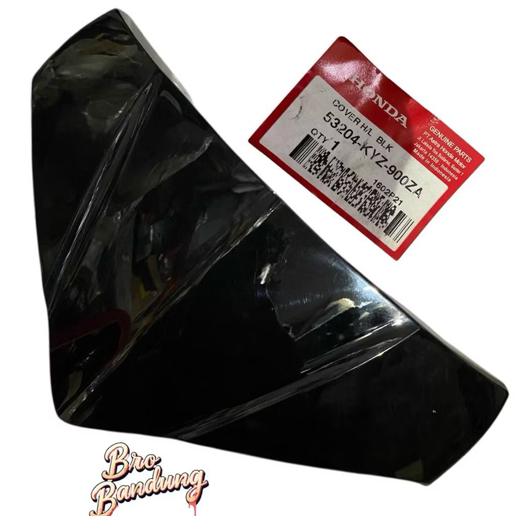 53204-KYZ-900ZA ฝาครอบไฟหน้า Visor Supra X 125 Helm ใน 53204kyz900za