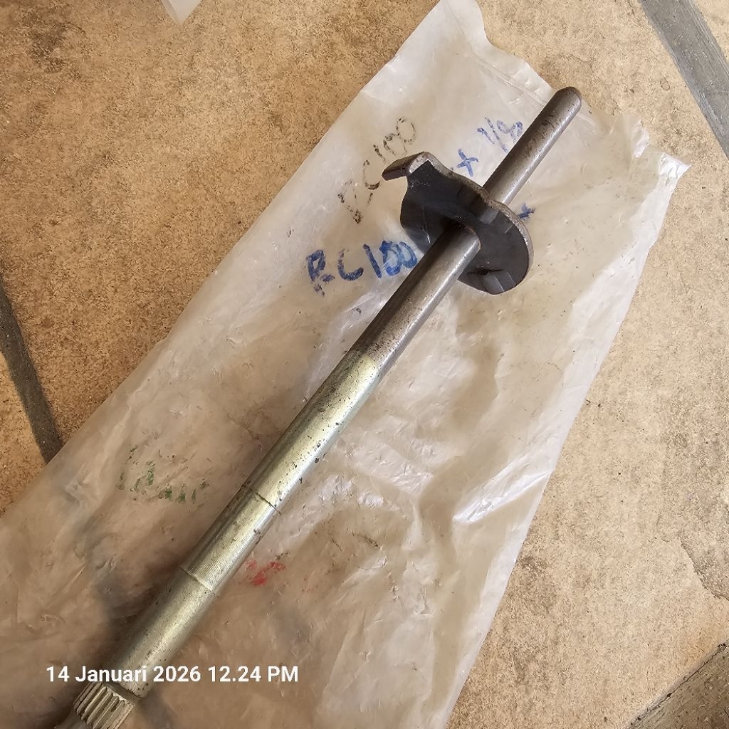 เพลาเกียร์ Suzuki RC100/Tornado GX[240mm]. ysh