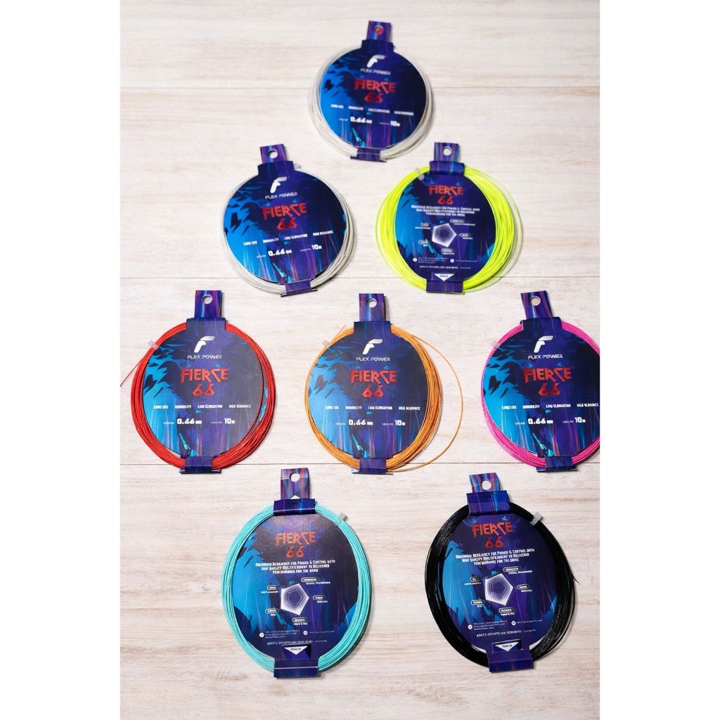 สายแบดมินตัน FLEX POWER FIERCE 66 ดั้งเดิม