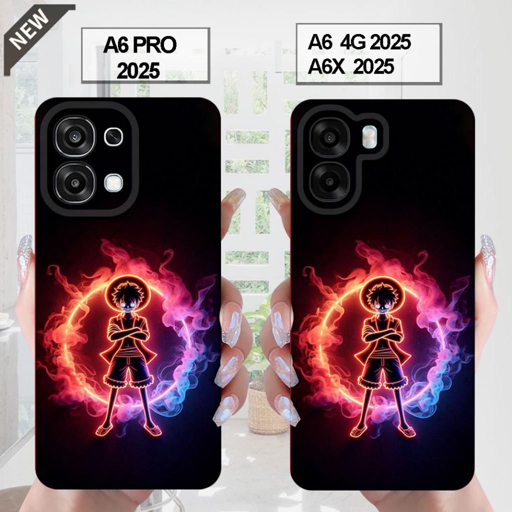 เคส OPPO A6 | เคส A6X | OPPO A6 PRO 2025 _ปลอกซิลิโคนยางสีดําใสยืดหยุ่นยืดหยุ่น