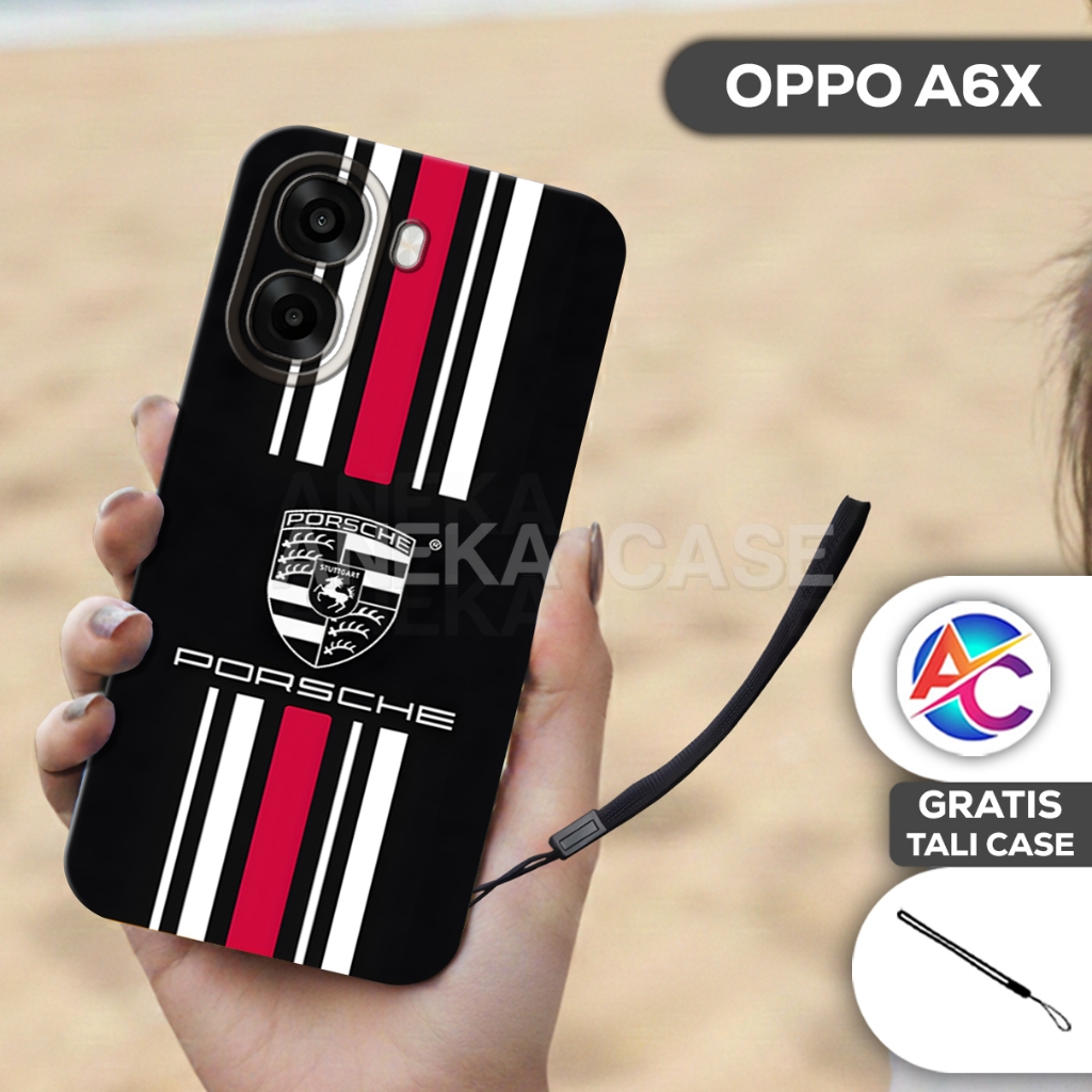 HP AC82/เคสโทรศัพท์ Oppo A6X ล่าสุด 2025/Procamera Softcase ทําจากยางยืดหยุ่น/เคสโทรศัพท์/อุปกรณ์เสร