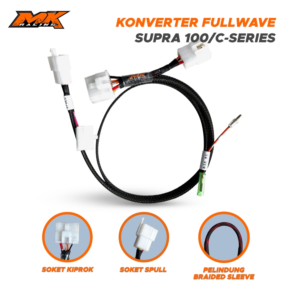 สายแปลง MK Racing Fullwave Supra X 100 C-Series