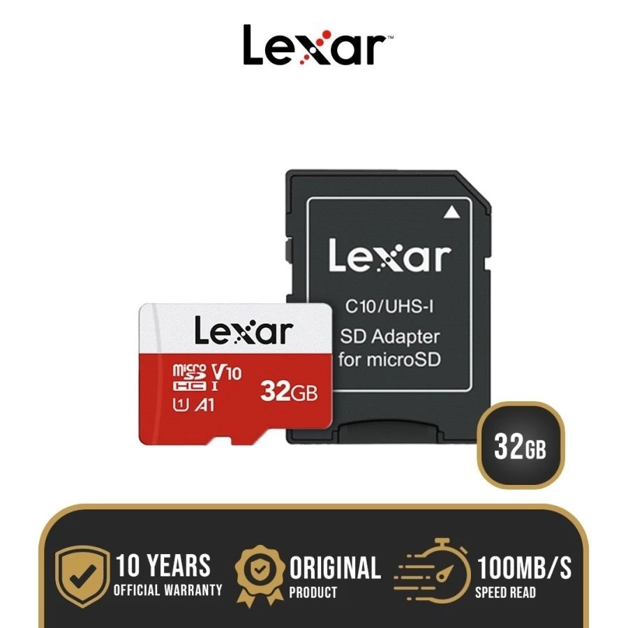 Lexar microSDHC/microSDXC UHS-I Card E-Series 100MB/s - micro sd