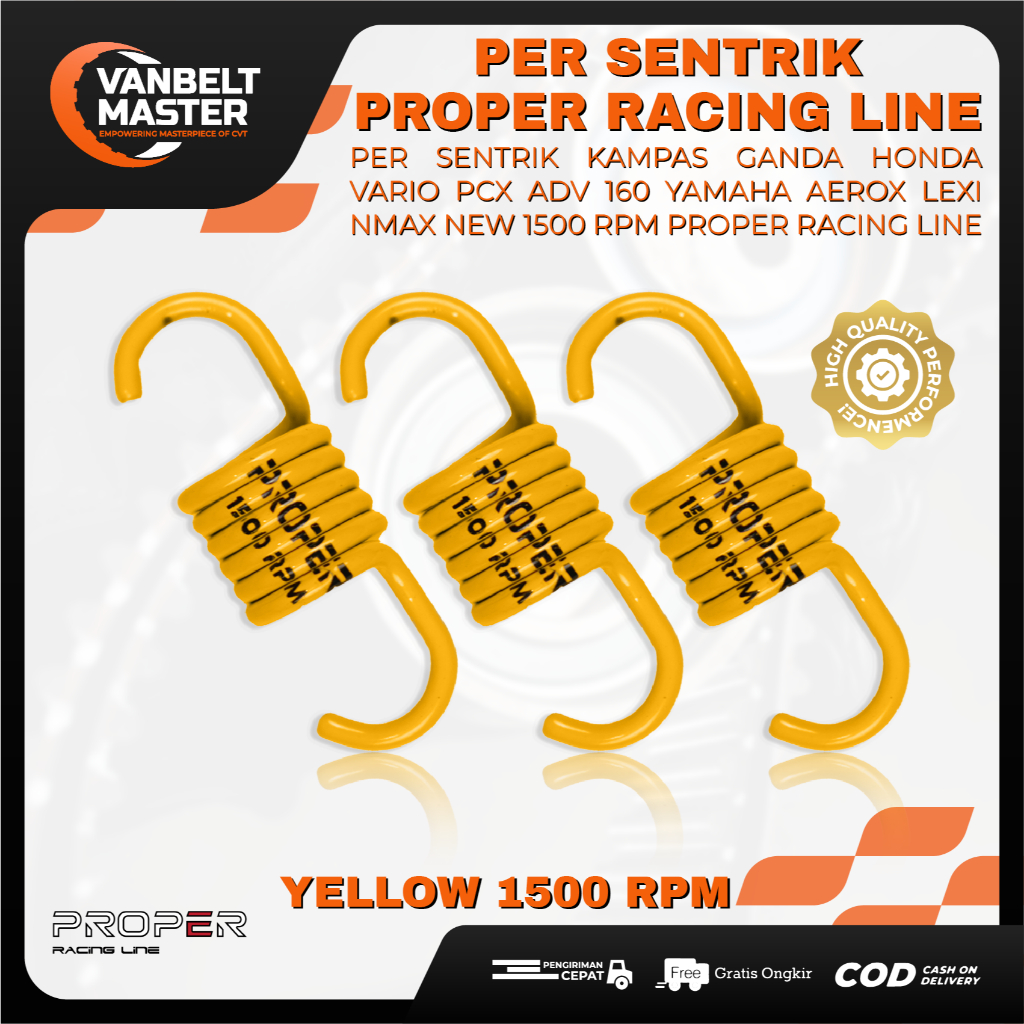 PROPER Per Sentri คลัทช์คู่ Nmax Aerox Lexi 155 ใหม่เชื่อมต่อ Neo S Turbo Alpha 155 B6H B8R 1500 RPM