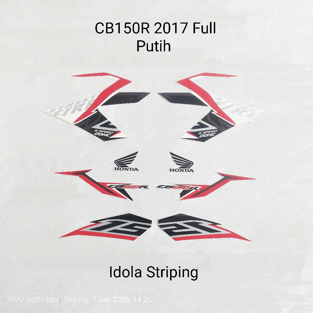 CB150R 2017 Striping (3 สี)