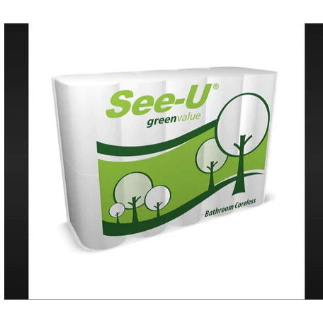 PackagingYA SEE U ROLL 10 IN 1 TISSUE ROLL CORELESS TISSUE ROLL SEE U TOILET ROLL CORELESS