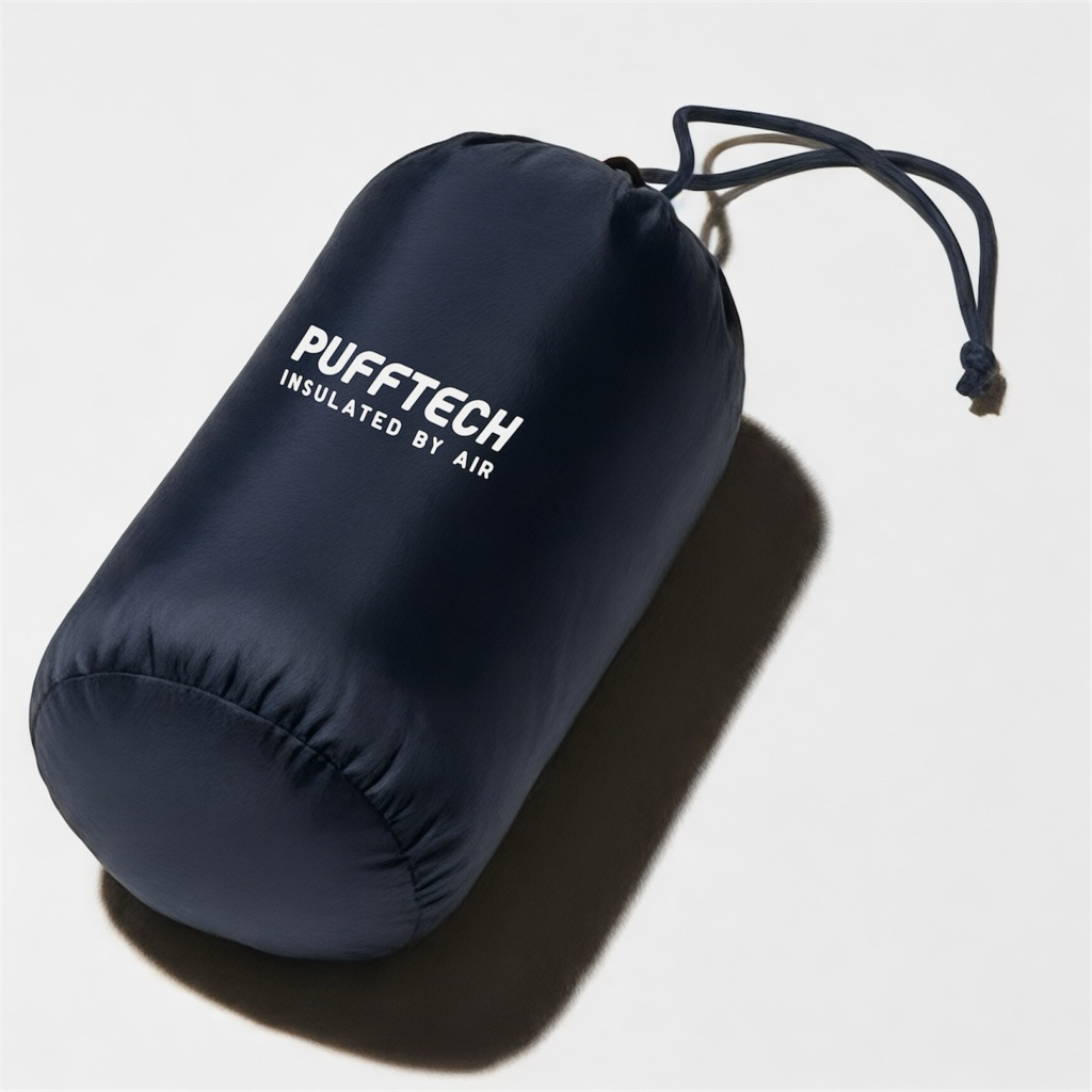 Pufftech Insulated By Air - Stuff Sack Pufftech Jacket - Pouch Jacket Ultra Light Down Pufftech Insulated By Air